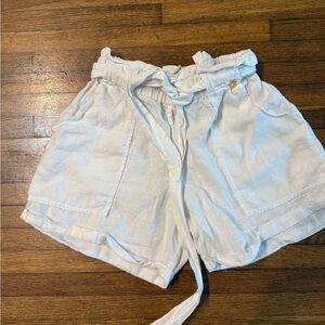 OndadeMar White High Waist Shorts